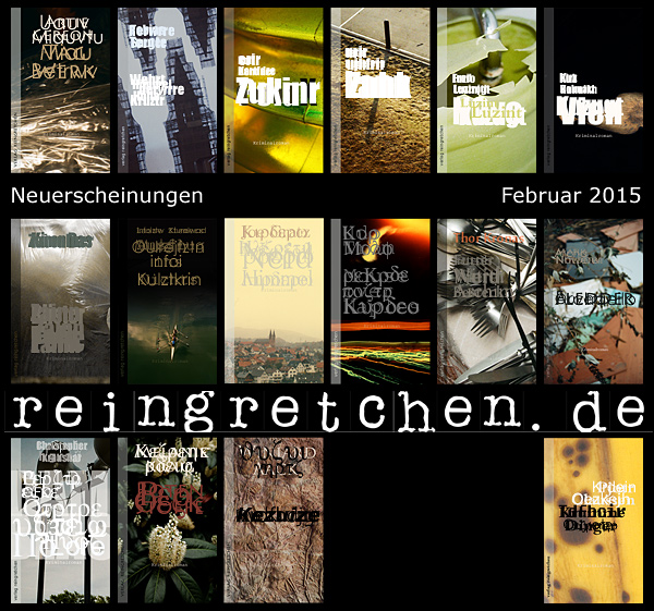 Reingretchen Neuerscheinungen Februar 2015